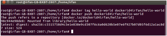 Docker Push repository 4