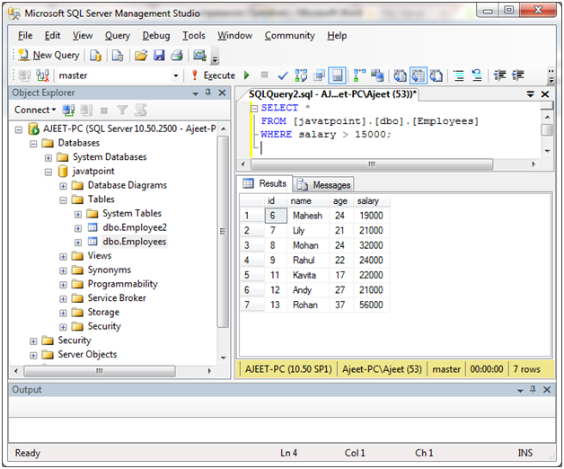 Sqlserver sqlserver sqlserver 
